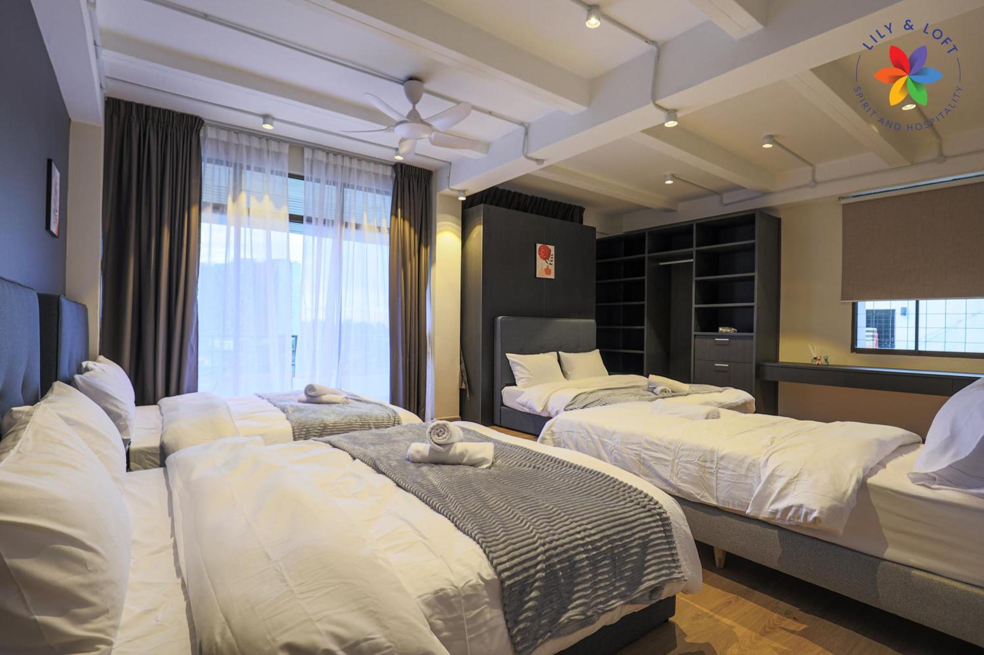 Kl Townhouse By Lilyandloft Rumah percutian